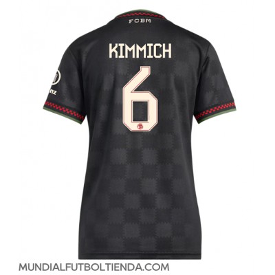 Camiseta Bayern Munich Joshua Kimmich #6 Tercera Equipación Replica 2025-26 para mujer mangas cortas Camiseta Bayern Munich Joshua Kimmich #6 Tercera Equipación Replica 2025-26 para mujer mangas cortas